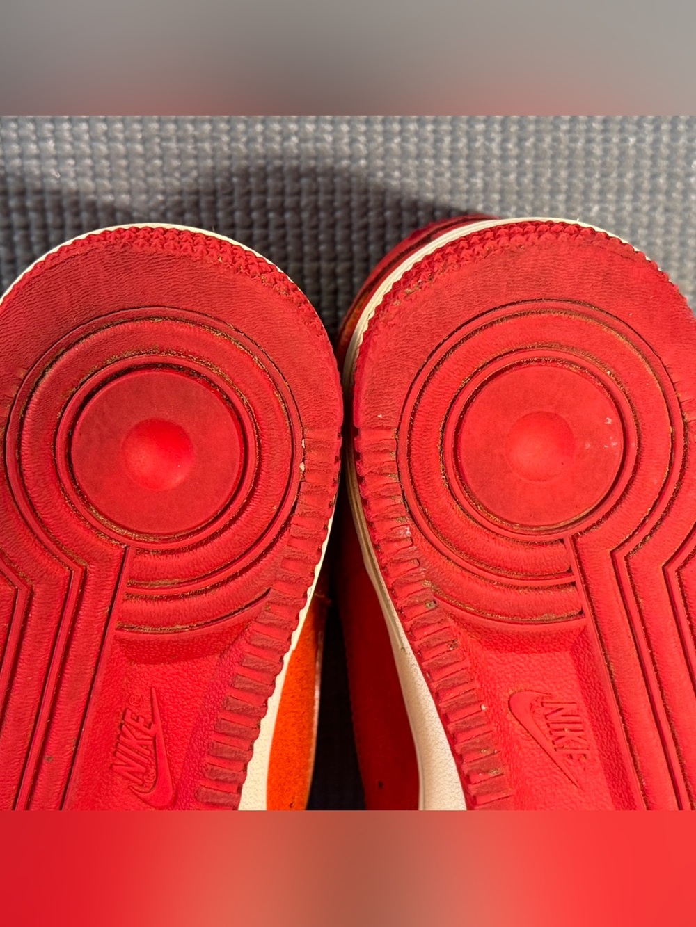 Nike Air Force 1 Atlanta ‘07 LV8 University Red Sneakers FD8306-657 Men’s Size 8 - Picture 10 of 11